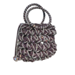 Borsa cerchio strass 2 fili